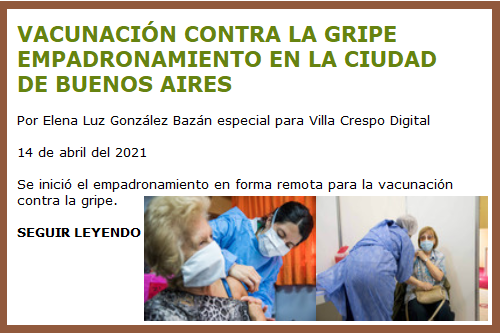 VACUNACION GRIPAL